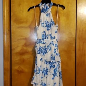 Floor Length Boutique Halter Dress